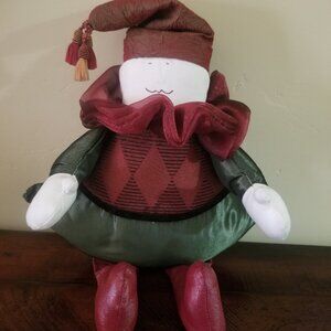 Woof & Poof Collectors Musical Stuffed Jester 2004